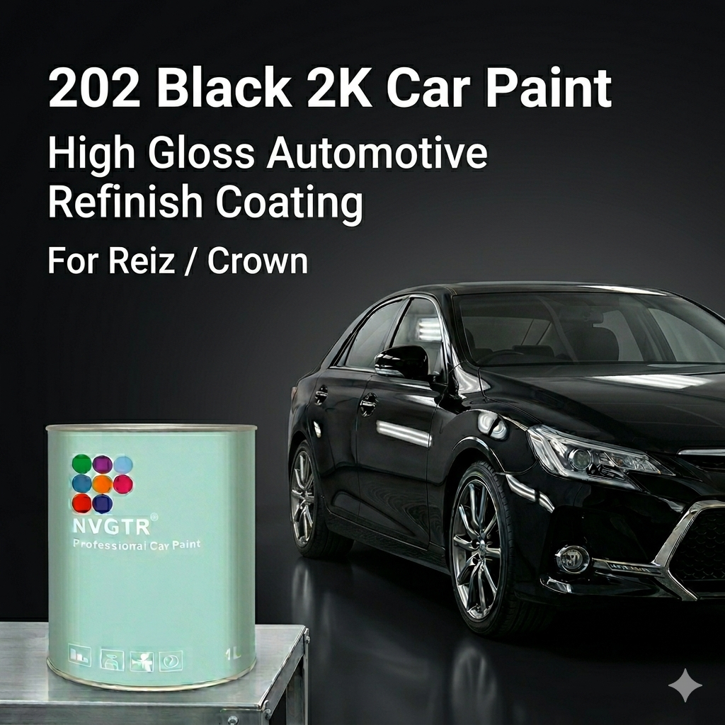 Peinture noire Toyota 202