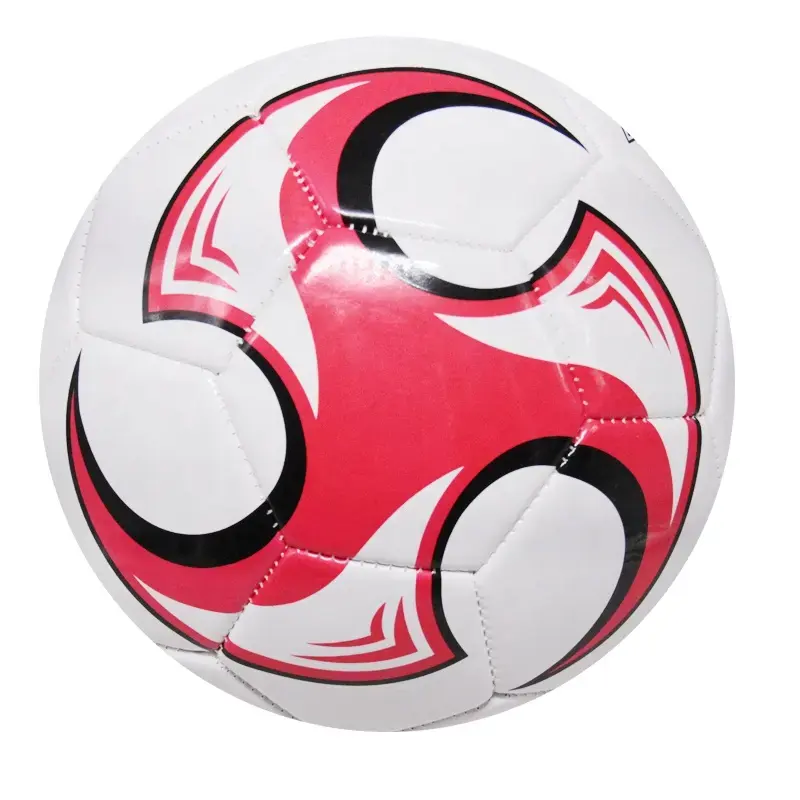 جودة التدريب بالحجم الرسمي بالونات كرة القدم دي فوتيبول Pvc مع شعار مطبوع مخصص لكرة القدم للمباريات