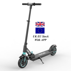 RCB hızlı teslimat ab İngiltere stok e-scooter 8 inç katı lastikler 300W 25 Km/H kendi kendini dengeleyen elektrikli Scooter APP kontrolü ile - Product Image 1