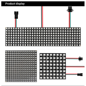 Shenzhen LED RGB Full color programmabile LED matrice Display 16*16cm SMD LED Display luce - Product Image 2