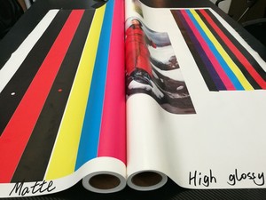 中国厂家直销360gsm纯棉帆布1.52 * 50m喷墨可打印海报材料
