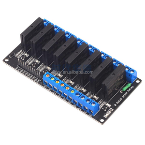 8チャンネル5V/12V/24V低レベルトリガーACソリッドステートリレーモジュールAC 250V2A 8チャンネルソリッドステートリレーモジュール - Product Image 2