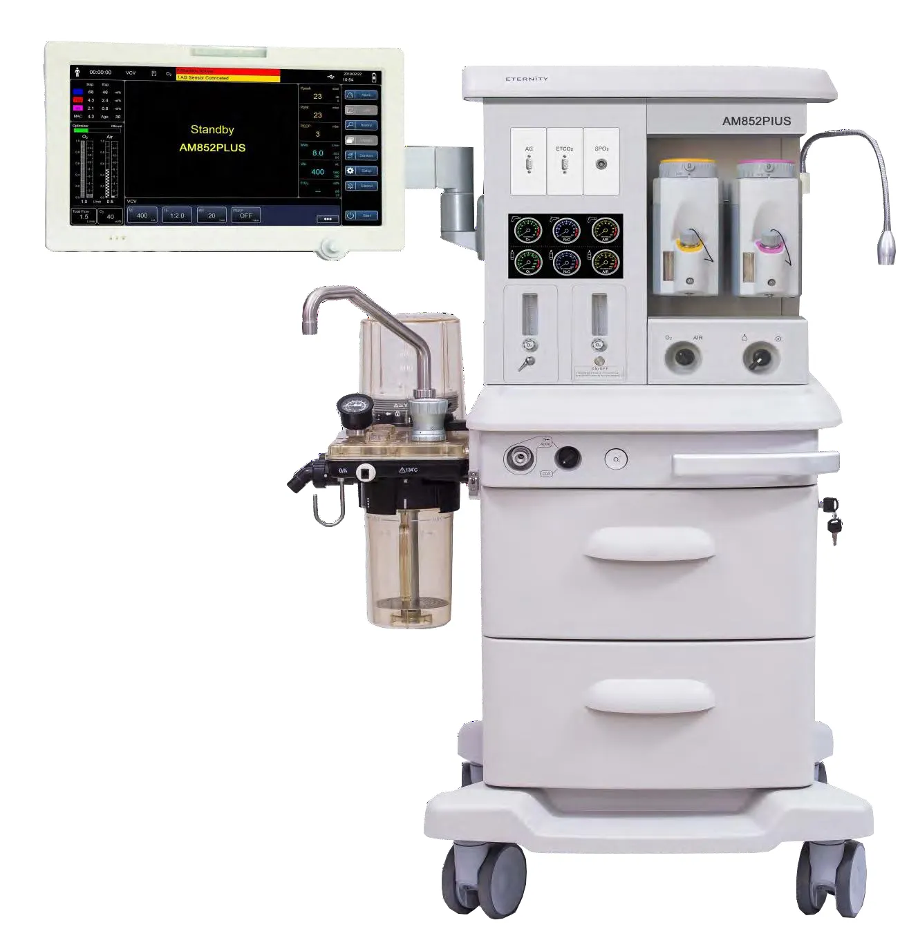 Máquina de anestesia veterinaria de alta calidad, equipo de Hospital Clínico Veterinario, precio de fábrica