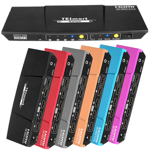 TESmart Auto e Ir Control remoto HDMI Switcher CEC Video Audio Converter Easy switch fuente de entrada 4 en 1 Out HDMI switch - Product Image 1