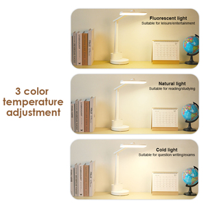 Learning Eye protection Desk Lamp Reading Lamp Charging Desktop Reading Lamp with LED <strong>Light</strong> <strong>Source</strong> and Battery Power Supply - Product Image 4