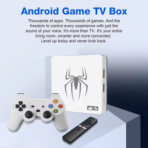 S G7 Game Box 2 in 1 TV Android 13 doppio sistema 3D Games Player WIFI 6 Retro classico Console per videogiochi con Gamepad Wireless - Product Image 4