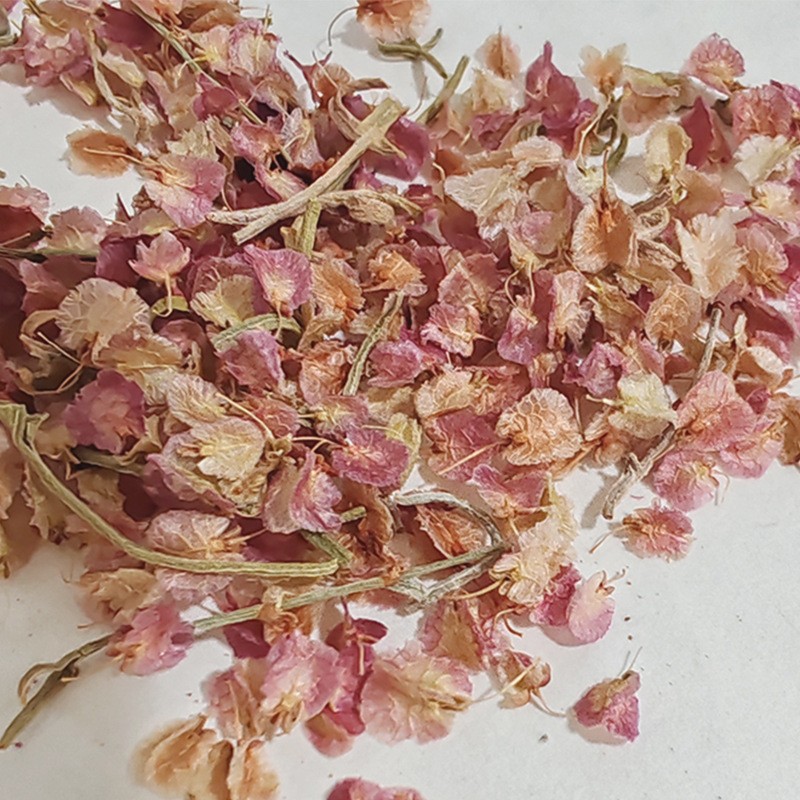 Petali di fiori rosa a forma di farfalla