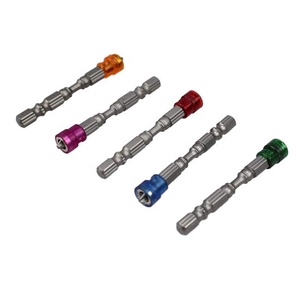 5 adet tek kafa manyetik tornavida Bit kaymaz altıgen S2 PH2 elektrikli tornavida seti güç araçları için - Product Image 3