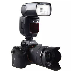 Godox Thinklite相机闪光灯TT520II内置433兆赫无线信号，适用于佳能N ikon Pentax索尼富士奥林巴斯DSLR相机 - Product Image 2