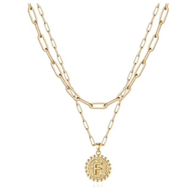 ตัวอักษรสีทอง F