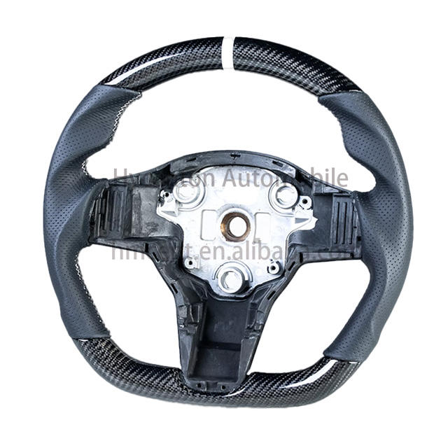 หนัง + คาร์บอนไฟเบอร์ + ฉลากย้อนกลับสีขาว + เย็บสีขาว