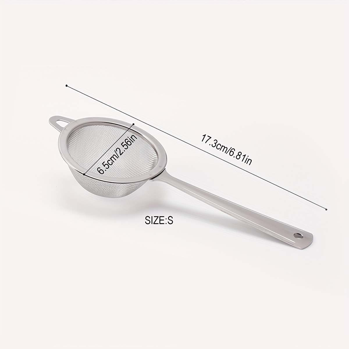 6,5 cm argent