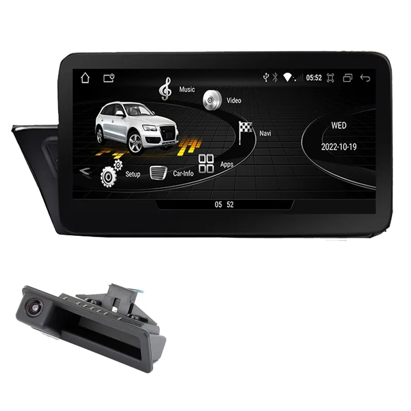 سيارة لاسلكية أندرويد 12 شاشة وسائط متعددة للسيارة لأودي 4 B8 A5 play awifi-im GPS Navi ستيريو 4G Google Playstore