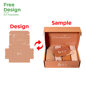 Özelleştirilmiş çift taraflı Kraft kağıt oluklu kutu iç çamaşırı çocuk oyuncak uçak diğer oyuncak için mat laminasyon kabartma - Product Image 1