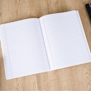 Venta al por mayor de fábrica, libro de composición de estudiante A4 personalizado, libro de ejercicios primario jaspeado, cuadernos de impresión, cuaderno Kraft de 5 colores - Product Image 5