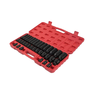 35-Piece 1/2-inch Metric không khí tác động cờ lê ổ cắm Bộ vật liệu CR-V OEM cấp công nghiệp tự động sửa chữa công cụ thiết lập - Product Image 5