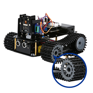 ESP32 lotto WiFi Smart Robot Kit auto programmabile evitamento degli ostacoli e tracciamento con codifica Scratch per principianti robotica