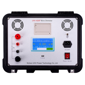 B UHV-H200P tester di resistenza del circuito dell'interruttore 200P kit di prova della resistenza del contatto - Product Image 6