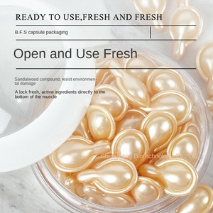 Kapsul Wajah Serum Niacinamide, Pelembab Anti Penuaan, Label pribadi, kapsul Wajah Serum Niacinamide untuk Esens, cair <span class=keywords><strong>Vitamin</strong></span> <span class=keywords><strong>E</strong></span>, Label pribadi - Product Image 3