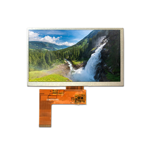 Precio de fábrica Módulo de pantalla TFT LCD de 7 pulgadas Alta resolución 800x480 Interfaz RGB 40 pines para monitor de video de automóvil - Product Image 1
