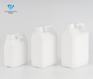 2.5L özelleştirilebilir HDPE plastik şişe konteyner deterjanlar tıp 2.5L için ergonomik kolu orta hacimli sıvı depolama - Product Image 6