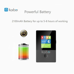 Karbor 2100mAH 4G MIFIs Wireless Router Mobile Wifi <strong>Type</strong>-C <strong>Connect</strong> Wifi to Router 4G SIM Card LTE Portable WIFI Router - Product Image 6