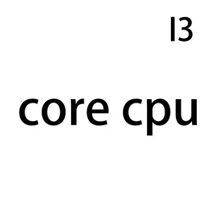 Hoch leistungs prozessor Intel Lga Core I3 CPU I3
