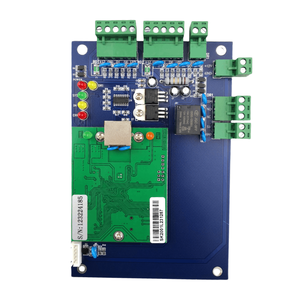 WG26 TCP IP rete singola porta Controller di accesso con lettore di schede DC12v per sistema di controllo di accesso biometrico