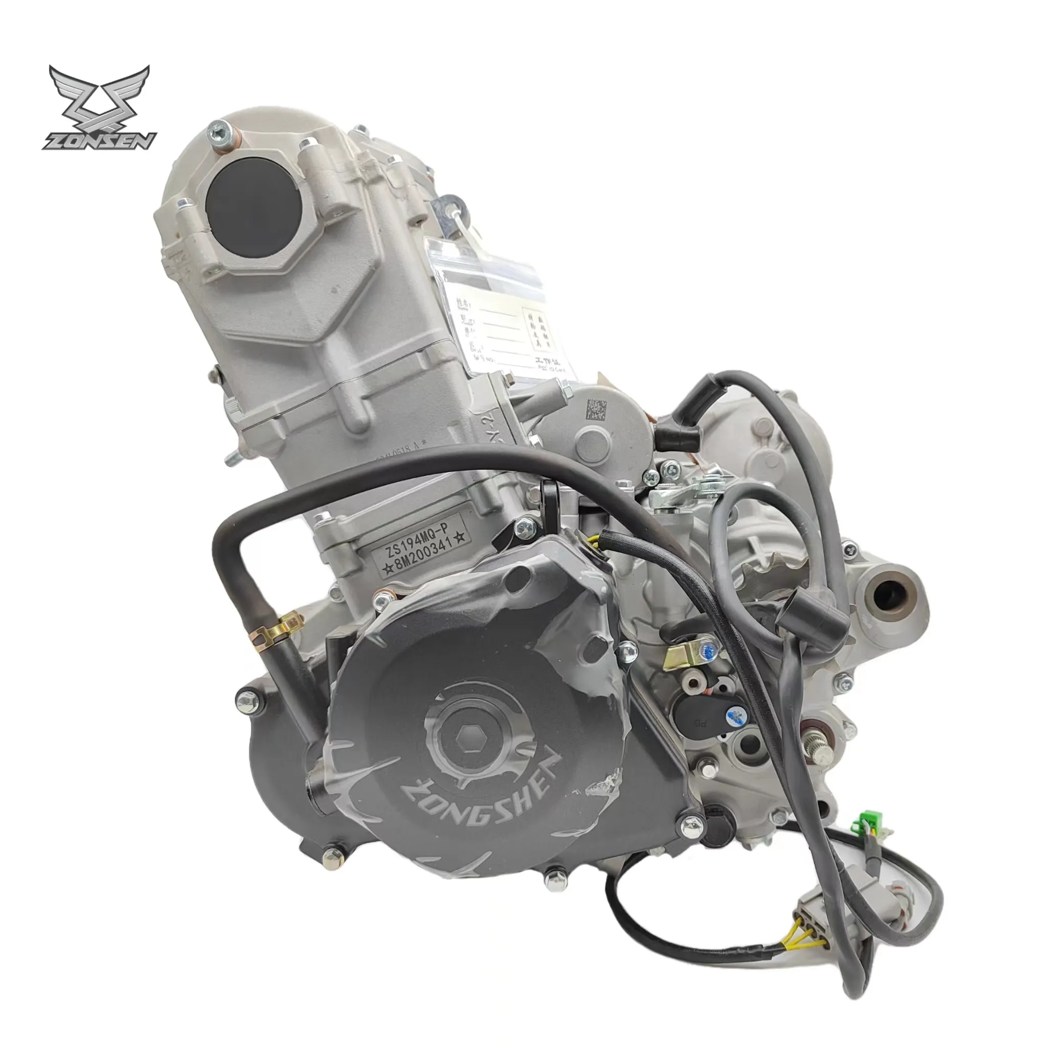 Vendita calda della fabbrica moto Zongshen NC EFI 450 motore raffreddato ad acqua motore Zongshen RX4 450cc per assemblaggio motore ciclone RX4