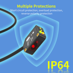 Sensor inductivo óptico de 24V, concentrador visible rojo reflectante difuso de - Product Image 4