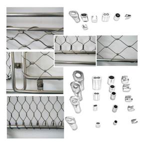 Hergestellt Kabel Net mit Rahmen/Edelstahl Kabel Mesh Panel für Geländer Infill Mesh - Product Image 3