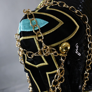 Màu Đen Vàng Trang Phục Dành Cho Người Lớn Trẻ Em Kpop Quỷ Thợ Săn Rumi Zoey Mira Saja Chàng Trai Cosplay Trang Phục Cho Cô Gái Halloween Bên Ăn Mặc - Product Image 5