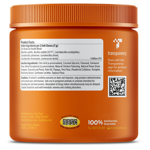90-Count chai gà có hương vị Men vi sinh chó <span class=keywords><strong>enzyme</strong></span> tiêu hóa ruột microbiome Hỗ trợ bổ sung cho sức khỏe tiêu hóa - Product Image 6