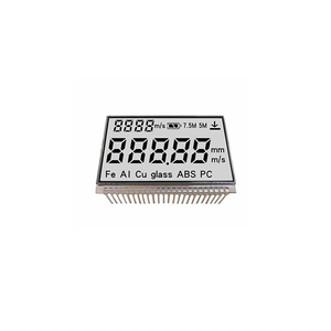 Formato su misura di fabbrica 7 segmento monocromatico schermo originale Display HTN LCD per contatore elettrico schermo trasparente LCD - Product Image 1
