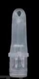 Transparent bottle+Rubber head