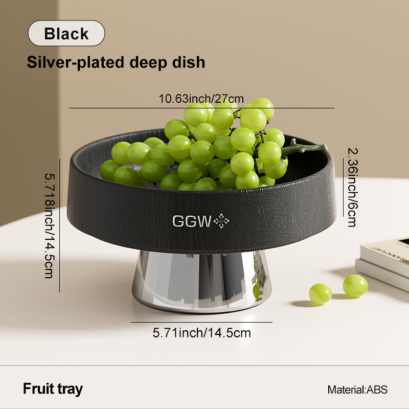 Noir-argenté profond