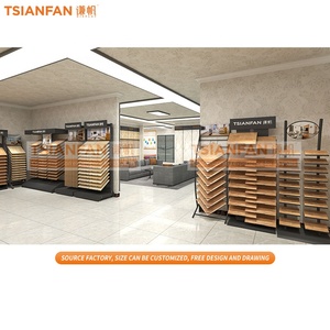 Floor Flex Pro Holz klapp regale Ausstellung Pop-up-Design Klarer Acryl ständer - Product Image 3