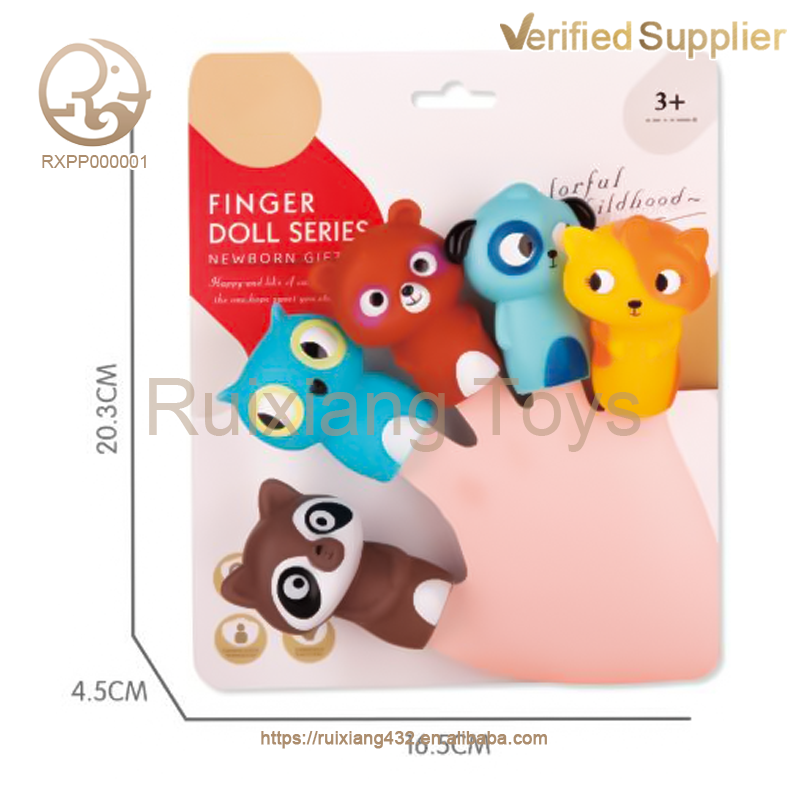 Animal head finger covers