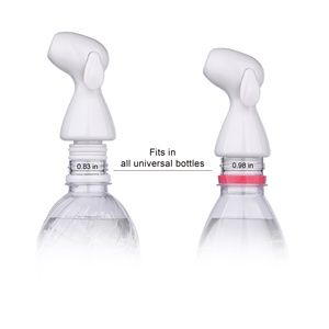 Portable Mini <strong>Bidet</strong> 1pc Pack, Compatible with Most Bottles for Washing. Travel Shattaf Plastic, Feminine Hygiene Douches. - Product Image 1