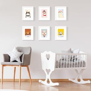 A4 Picture <strong>Frame</strong> Display Pictures 6x8 with Mat or <strong>8</strong>.3x11.7 Without Mat Wall Hanging Photo <strong>Frame</strong> Black - Product Image 5