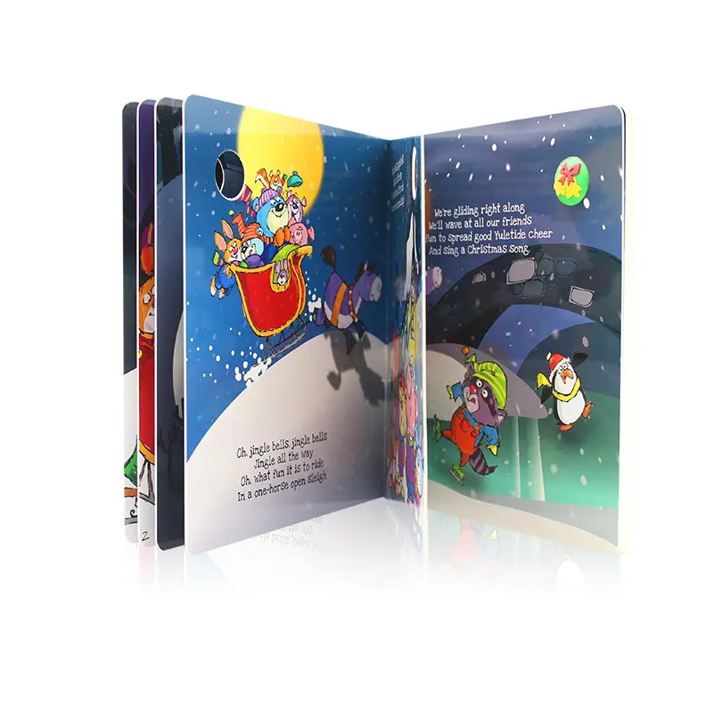 Livres d'images d'illustration pour enfants à couverture rigide Chine meilleur fabricant personnalisé papier d'art d'impression de haute qualité papier fantaisie