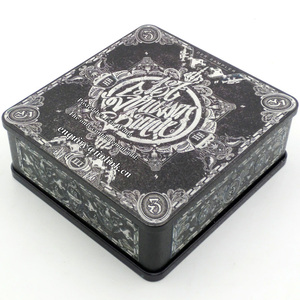 Rectangular <strong>Hinged</strong> DC/DVD Tin <strong>Box</strong>,metal Tin CD/DVD case <strong>Box</strong> - Product Image 2