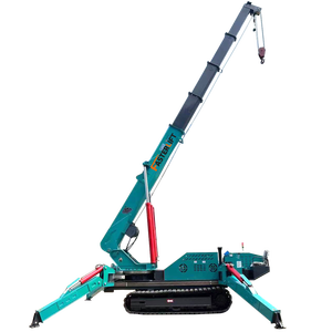 Ali 5ton 10ton 12ton Kapazität Hubhöhe langer Ausleger Spinnen lift CE-geprüfter Spinnen kran - Product Image 5