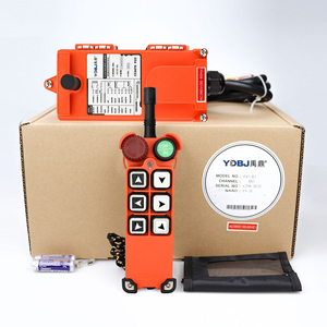Telecomando industriale F21-E1 di alta qualità con trasmettitore di controllo a 4 pulsanti e funzioni regolabili con pulsante di arresto di emergenza - Product Image 3
