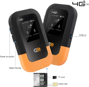 4G LTE CAT4 Nano SIM & eSIM Modem opzionale, portatile wi-fi Hotspot,Wifi6 Router tascabile, Mobile senza fili a banda larga con 3000mAh - Product Image 3