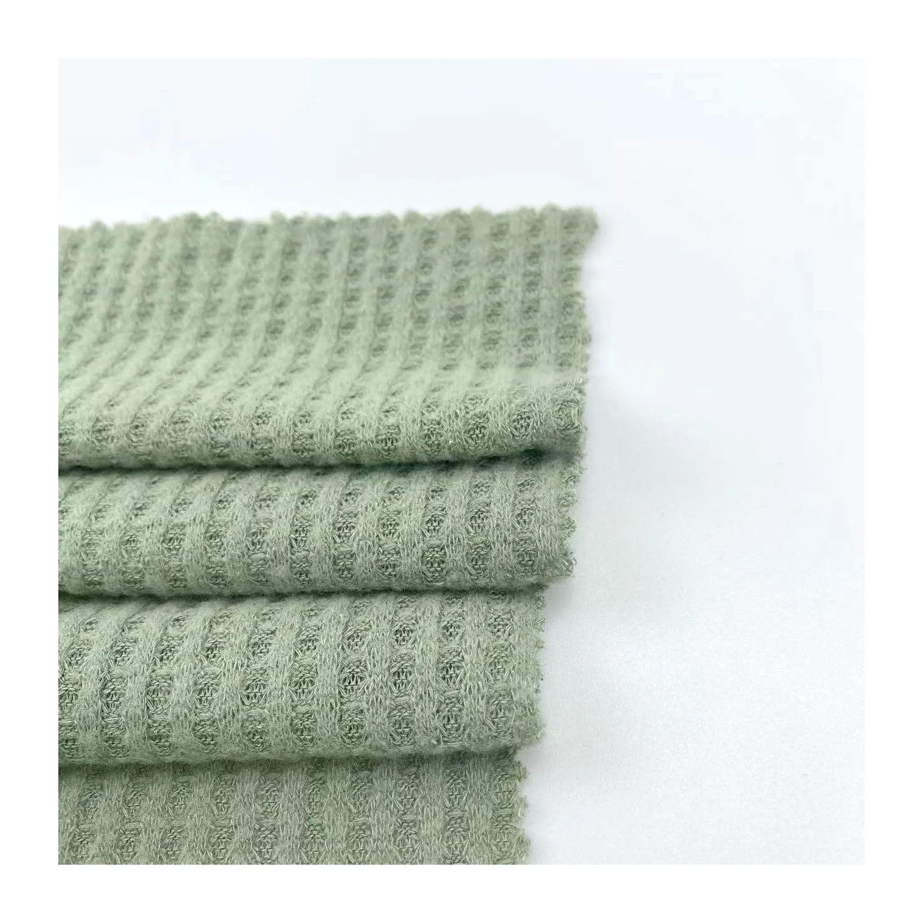 Knitted fabric polyester rayon cotton 3 spandex fabric for women's clothing vests or jackets