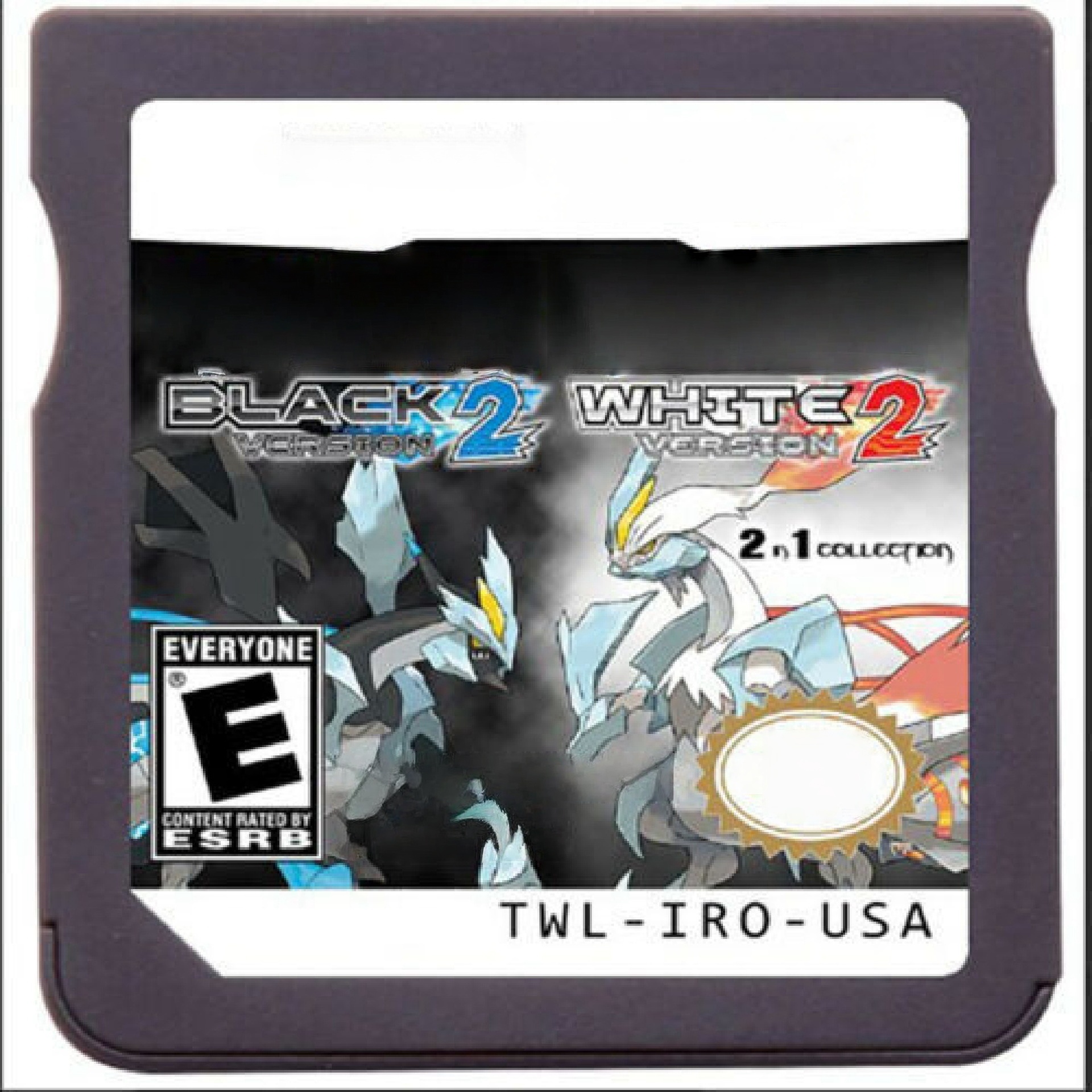 Noir 2 + blanc 2 (2 en 1)