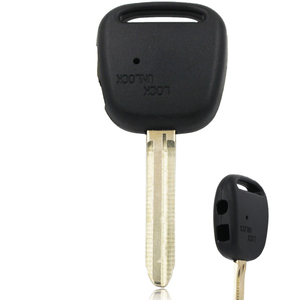 Ateşleme transponder boş anahtar kovanı Toyota uzaktan anahtar kabuk ile 1/2 düğme yan - Product Image 3