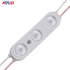 DC12V ไฟ LED โมดูล1 ~ 4โมดูล LED สำหรับป้ายโฆษณา IP67สีขาวอุ่น3W ~ 5W
