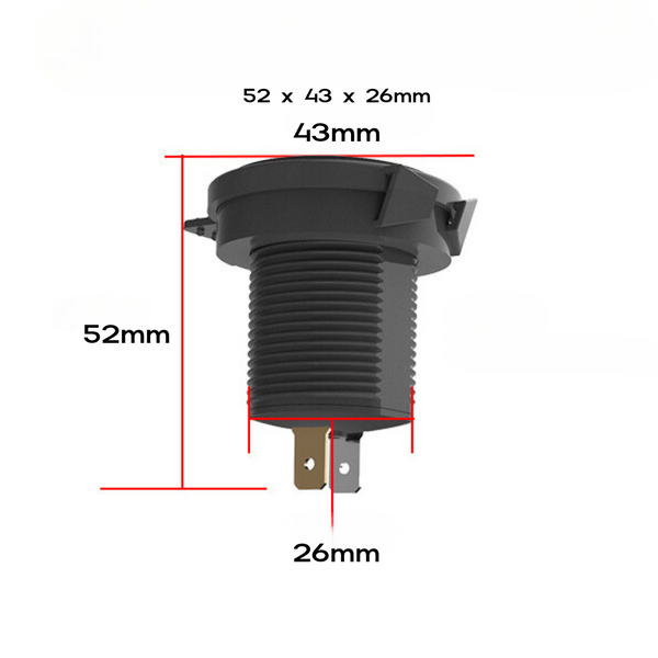 Con cables de 60 cm